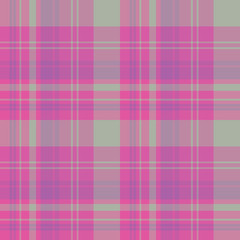 Seamless pattern in fascinating cute pink, violet, gray colors for plaid, fabric, textile, clothes, tablecloth and other things. Vector image.