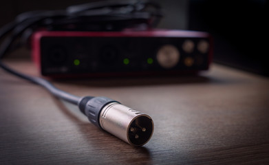audio interface usb cable xlr canon