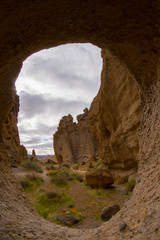 camping rocks camp fire rock formation desert