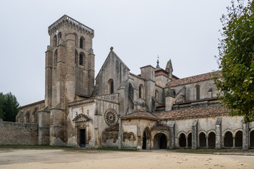 Fototapeta na wymiar Las Huelgas Abbey in Burgos, Spain