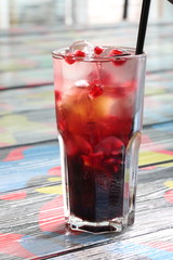 cocktail with ice