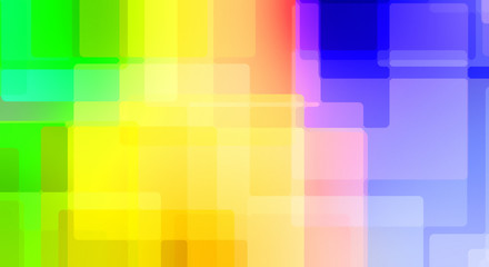 Geometric multicolored intersecting lines. Graphic illustration of digital technology. Abstract background.