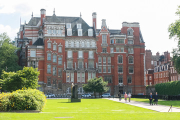 Great Britain. London. Millbank House on Abindon street