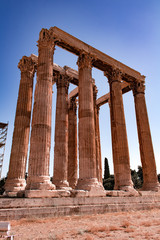 Temple of Olympian Zeus in Athens