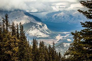  Banff National Park and the rocky mountains, alberta, canada