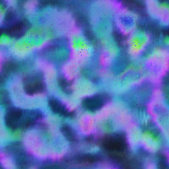 Holographic surreal ombre iridescent blend of purple green and blue with digital pattern overlay. Soft flowing surreal fantasy graphic design. Seamless repeat raster jpg pattern swatch.