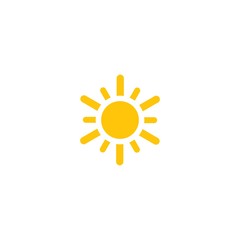 sun ilustration logo