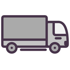 delivery truck vector