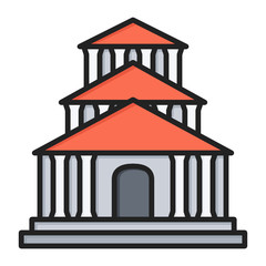 vector illustration of a house