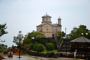 Fototapeta na wymiar Church of the Holy Martyr Stanko, Montenegro.