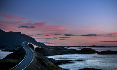 Atlantic ocean road Norway