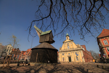 Lüneburger Wasserviertel; Alter Kran und Kaufhaus 