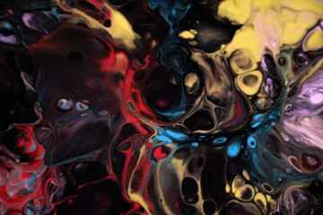 colorful mesh abstract background. Marble wallpaper with spots and circles