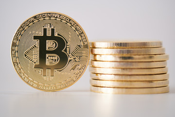 crypto currency business. bitcoin coin finance concept
