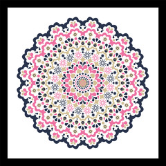 Mandala vector element. Perfect for scrapbooking, wallpaper, stationary, homeware.