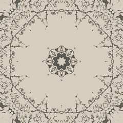 Geometric Nature Collection Illustration Seamless Pattern Background 04