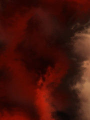 Watercolor painted background. Abstract Illustration wallpaper. Brush stroked painting. 2D Illustration.