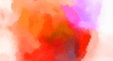 Obraz premium Watercolor painted background. Abstract Illustration wallpaper. Brush stroked painting. 2D Illustration.
