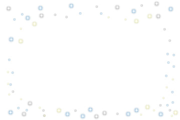 White abstract background with stars