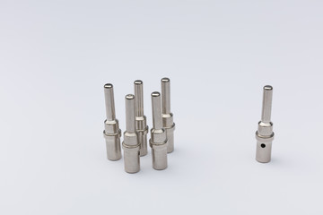 electrical terminals practicing social distancing