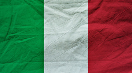 Grunge Flag of Italy background