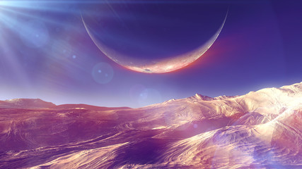 surface planet in space © aleksandar nakovski