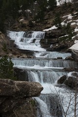 Gradas de Soaso, a group of waterfalls in Ordesa, a National Park and part of the Unesco World Heritage.