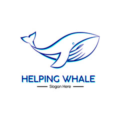 fish logo vector