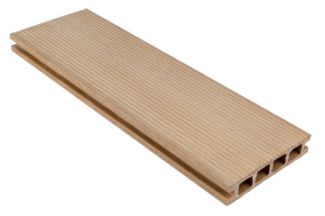 Cream terrace board from Wood-Plastic Composites decking floor