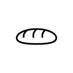 Bread icon template