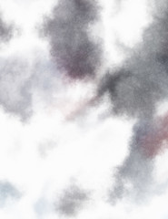 Watercolor painted background. Abstract Illustration wallpaper. Brush stroked painting. 2D Illustration.