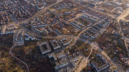 Bird's eye view of the estate © Maciej