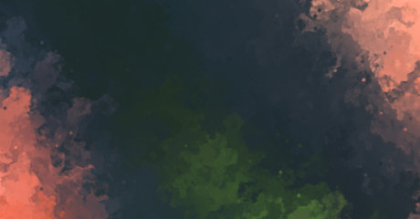 Brushed Painted Abstract Background. Brush stroked painting. Strokes of paint. 2D Illustration.