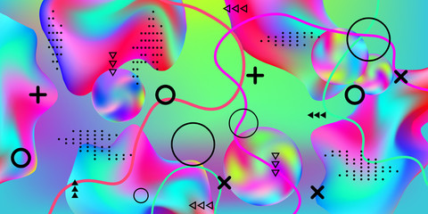 Fototapeta premium Modern design poster