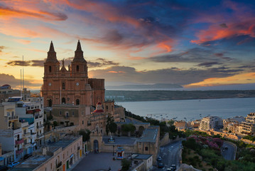 Malta - Sonnenuntergang