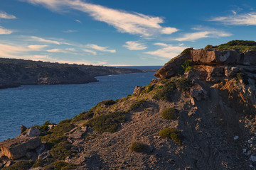 Livera coast on Cape Kormakitis, Cyprus