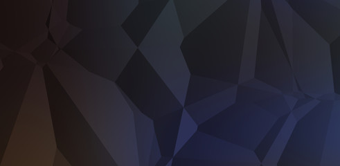 Obraz premium Polygonal background. Colorful wallpaper with geometric design. Digital 3d illustration.
