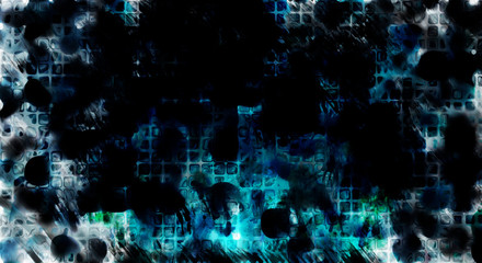 Modern art. Colorful contemporary artwork. Color strokes of paint. Brushstrokes on abstract background. Brush painting.