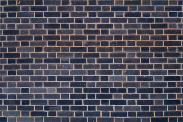 black brick wall background, block, texture