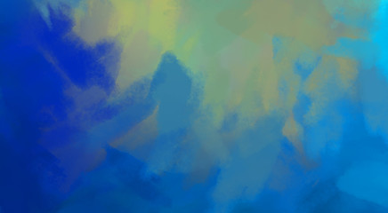 Brushed Painted Abstract Background. Brush stroked painting. Artistic vibrant and colorful wallpaper.
