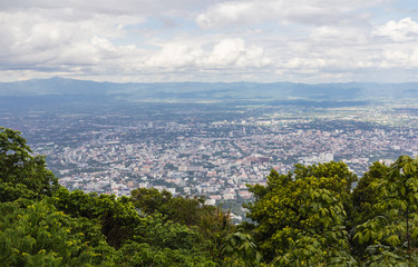 View that looks from high to low
