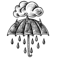 Thundercloud umbrella