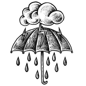 Thundercloud umbrella