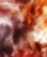 Watercolor painted background. Abstract Illustration wallpaper. Brush stroked painting. 2D Illustration.