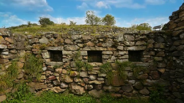 Ruinas Incas de Cojitambo en Cañar, Ecuador
