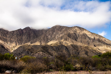 Andes mountains. Mountainous system of the Argentine Republic.