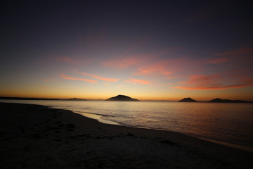 sunrise on the beach
