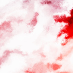 Fototapeta premium Watercolor painted background. Abstract Illustration wallpaper. Brush stroked painting. 2D Illustration.