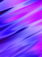 Fototapeta premium Cool background with vibrant waves of color. 2D illustration of wavy motion. Swirly colorful vibrant shapes. Abstract conceptual wallpaper.