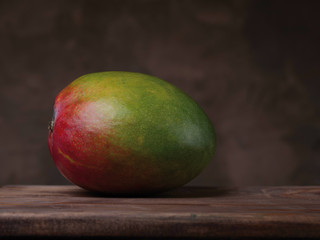 mango on wooden background